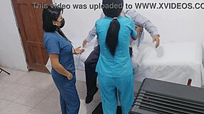 i can't believe these slutty nurses seduced me into wild sex right in the hospital room