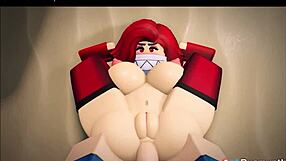 roblox arsenal game turns into anal fucking with creampie finish