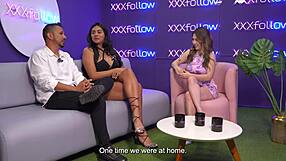 i'm melanylatina the hot wife getting bent over and fucked doggy style by tommy miller my real partner in xxxfollow sessions with daniortiz podcast featuring my big tits and ass