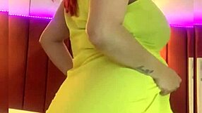 narrative of a mature bbw woman standing in her cozy kitchen preparing a simple meal