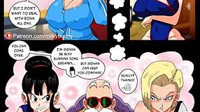 I watched Gohan conquer that porn comic with big ass big tits creampie lesbian action and monster cock