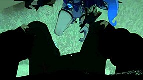 Yukoshvr - kafka and furina take turns on goth boy