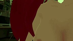 ASMR SEX DRAGON GIRL LICKS AND FUCKS IN 3D HENTAI WITH SHEMALE ORGASM ACTION!