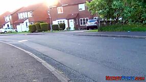 British Slut Sucking Nerds Cock For First Time Facial.