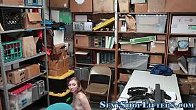 so this teenage thief ends up getting totally naked after being caught with glasses on in high definition reality