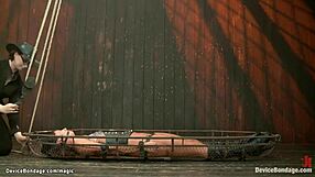 Whoa, check out this slave getting tormented in those leather ballet boots