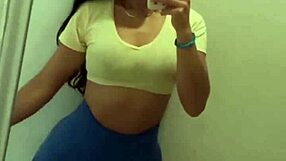 Culona Fitness Rosmery Lara Big Ass Slut In Leggings!