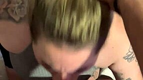 Blonde Latina Amateur Slut Gives Homemade Blowjob With Deepthroat Action, But Can She Swallow It All?