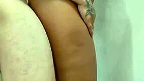 Stepfather Gives Brazilian Teen Standing Anal With Creampie