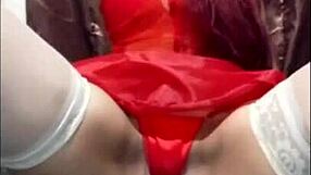 Slutty Santa Mom from Argentina Fucks All Her Holes with Dildo Until Massive Squirting