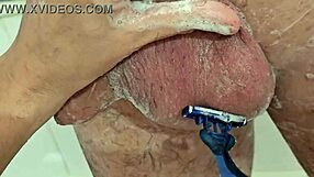 Let me shave your dick and balls now