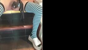 Latina Brunette with Big Ass and Tits Masturbates with Friend Using Huge Dildo and Cock