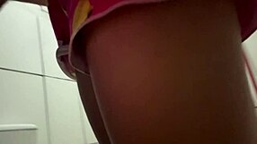 he devours skinny latina neighbor outdoors with blowjob leaving pussy soaked in milk