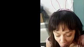 Short Version of Kiki Cali Giving Blowjob to African Colombian Black Cock