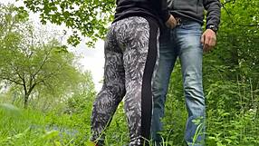 Why did touching my mother in law's hairy camel toe in wet leggings make me cum so hard outdoors?