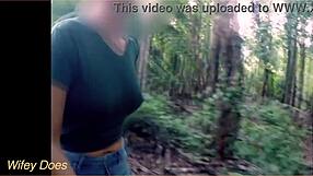 Wifey Flashes Tits Publicly