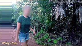 Wifey Flashes Tits Publicly