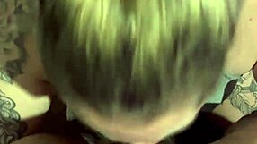 Blonde Latina Amateur Slut Gives Homemade Blowjob With Deepthroat Action, But Can She Swallow It All?