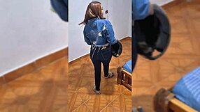 The very daring girl chose to meet in a motel without protection for a couple encounter.