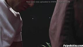 Paige Ashley craves double penetration as a nymphomaniac milf with big tits and shaved pussy getting filled in group action