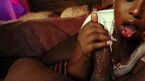 Watch This Curvy Bubble Butt Babe Throw It Back On That Big Black Cock Until She Squirts And Cums!