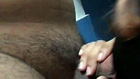 Filipina gets fucked on stairs with her natural tits bouncing hard