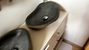 Stepmom Teases in Lingerie and Fucks Hard in Kitchen POV with Big Tits