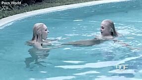 French and Russian Pussies and Asses Filled by Triple Dong in Bedroom