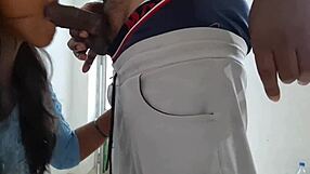 desi aunt bent over ranch taking huge cock doggystyle cumshot facial and mouth full for country lady