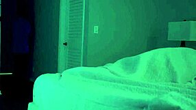 The horny STEPMOM sneaks into STEPSON'S BEDROOM craving hard FUCKING tonight