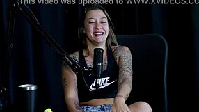 flor de damiana's slutty interview with vovo moai overflows with lingerie toys