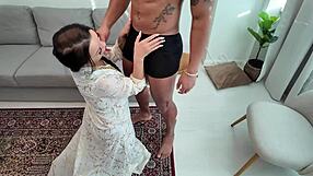 my arab wife's eyes widen in ecstasy facing that dominating bbc stretch