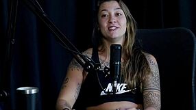 flor de damiana's slutty interview with vovo moai overflows with lingerie toys