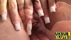 i love how these sexy girls with natural tits and shaved pussies get destroyed in hardcore blowjob scenes leading to massive cumshot facials on uksubsluts com