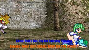 Sanae Fucks Cirno In Hilarious Touhou Comic Parody With Wild Action And Twists