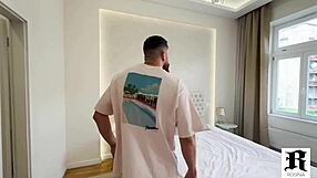 Busty Rosina Hints at Seducing Curvy Brunette Handyman for Sloppy Blowjob and Rough Fucking