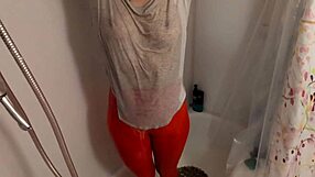 i'm bursting to pee so bad my pussy's dripping watch me explode in golden shower desperation