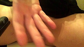 italian stepmom artemisia love fingers her shaved wet pussy and big tits solo