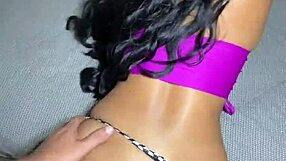 Brazilian Housewife Creampied Twice By Friend While Husband Watches Dancing Ass