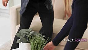 stepsons fill stepmom's holes taking over stepdaddy's anal and pussy fucking role