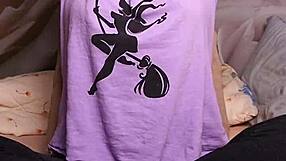 Oh Yes! Amateur Wife's Nipples Tickled In Light BDSM Handjob Domination Moan!