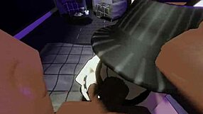 Studio Sex Turns Wild with Big Ass Riding Monster Black Cock