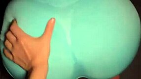 I Absolutely Love Fake Sperm Dripping on My Big Tits and Piercings