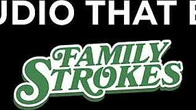 Stepsis Deepthroats Foreign Monster Cock Sloppily