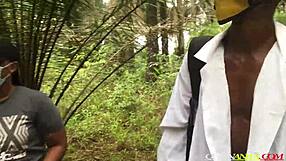 Doctor Fucks Local African Queen Anita's Wet Bush Pussy