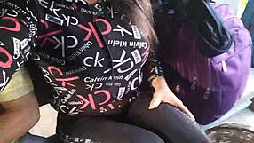 whoa this stranger gropes my milf ass on bus 😈 i get filthy and we fuck crazy en route!!