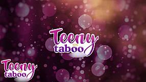 Teen gymnast Harlow West bends over for coach's taboo creampie finish