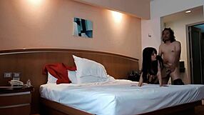 i couldn't resist this latina housewife's tight ass for my first anal casting