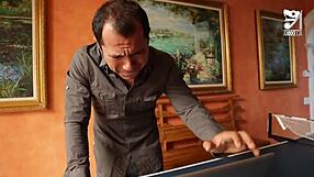 horny mexican girlfriend's big tits bounce in slutty friend fuck cumshot