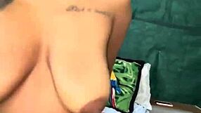 allan guerra rips clothes for wild interracial sexo with muscular ebony bodybuilder